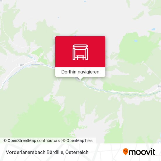 Vorderlanersbach Bärdille Karte