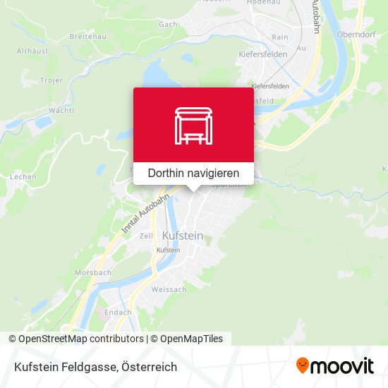 Kufstein Feldgasse Karte