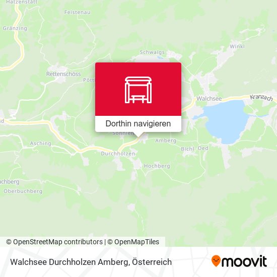 Walchsee Durchholzen Amberg Karte
