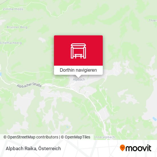 Alpbach Raika Karte
