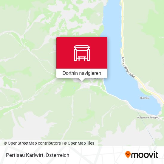 Pertisau Karlwirt Karte