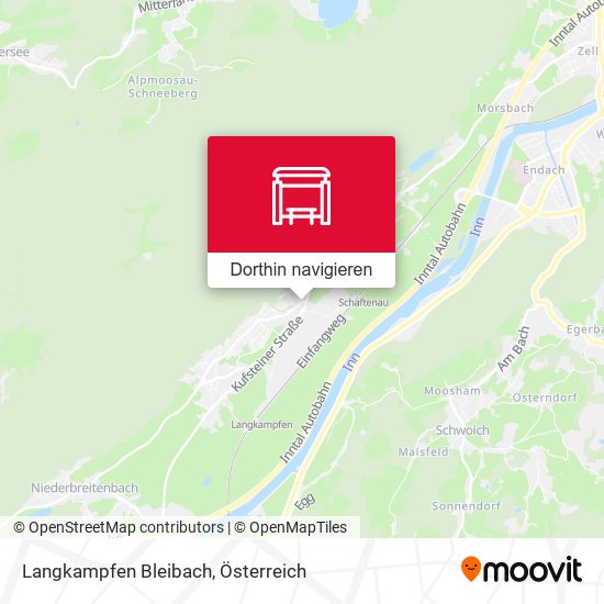 Langkampfen Bleibach Karte