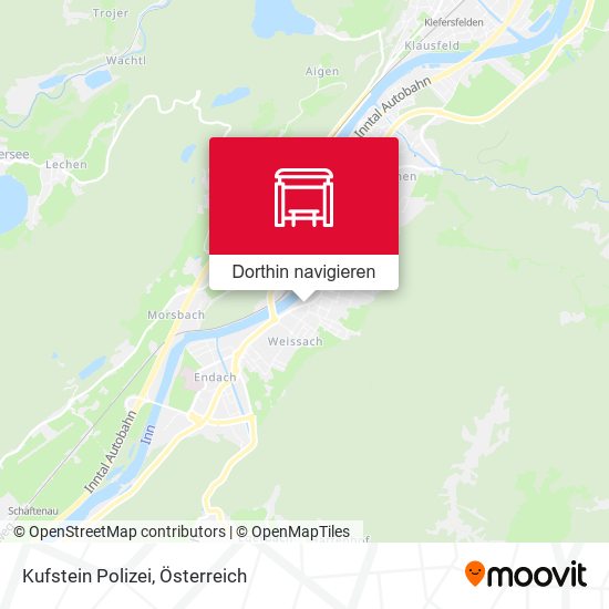 Kufstein Polizei Karte