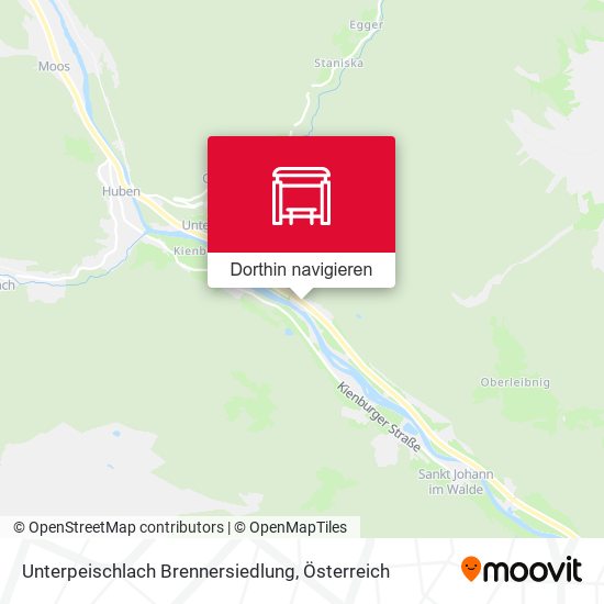 Unterpeischlach Brennersiedlung Karte