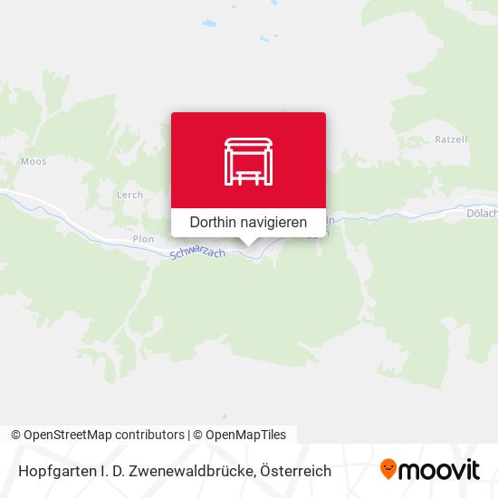 Hopfgarten I. D. Zwenewaldbrücke Karte