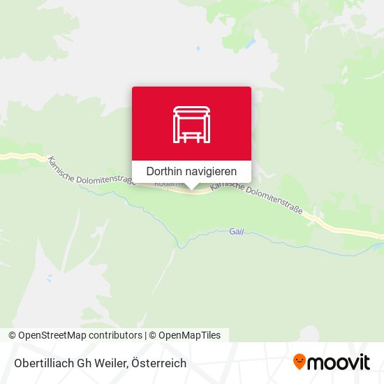 Obertilliach Gh Weiler Karte