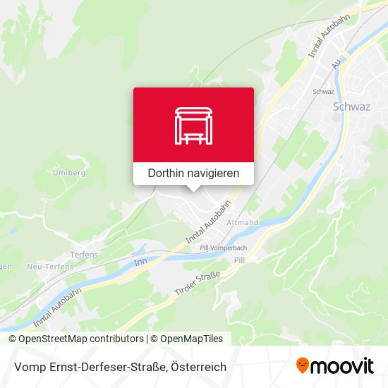 Vomp Ernst-Derfeser-Straße Karte