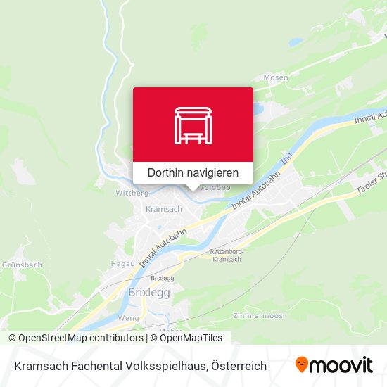 Kramsach Fachental Volksspielhaus Karte