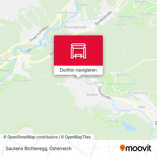 Sautens Bichleregg Karte
