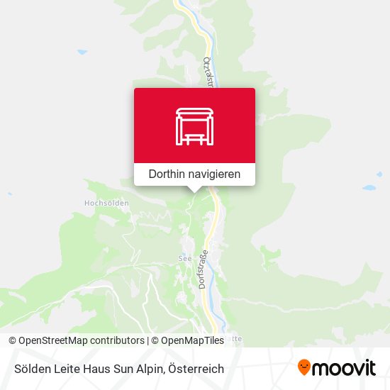 Sölden Leite Haus Sun Alpin Karte