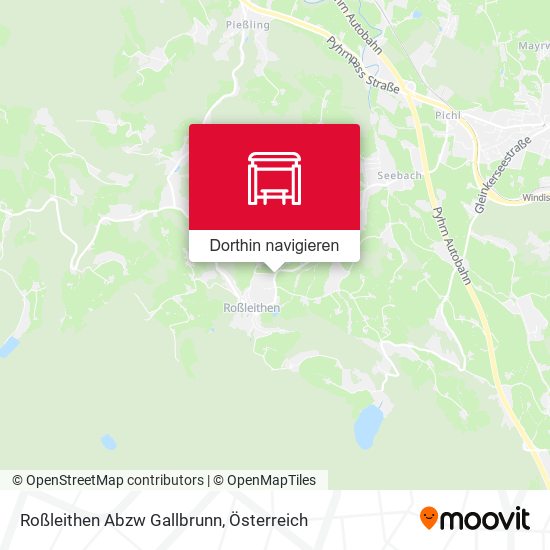 Roßleithen Abzw Gallbrunn Karte