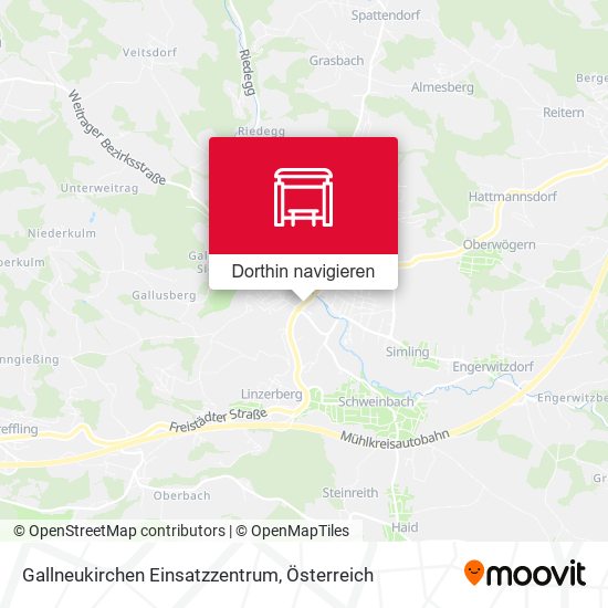 Gallneukirchen Einsatzzentrum Karte