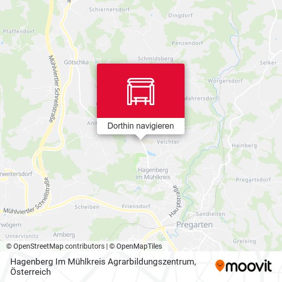 Hagenberg Im Mühlkreis Agrarbildungszentrum Karte