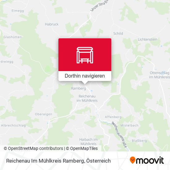 Reichenau Im Mühlkreis Ramberg Karte