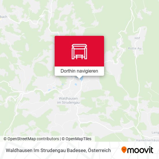 Waldhausen Im Strudengau Badesee Karte