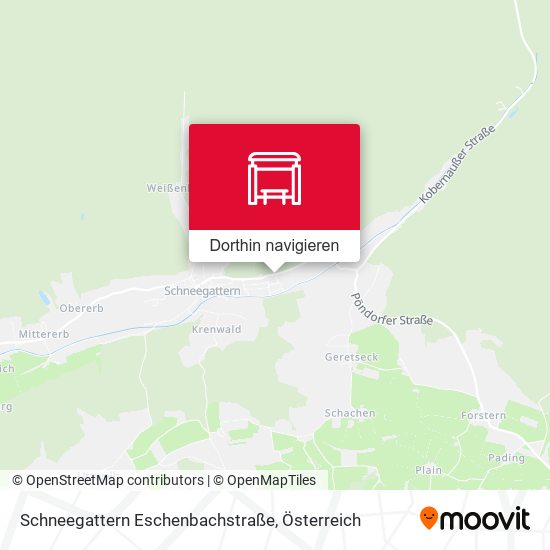 Schneegattern Eschenbachstraße Karte