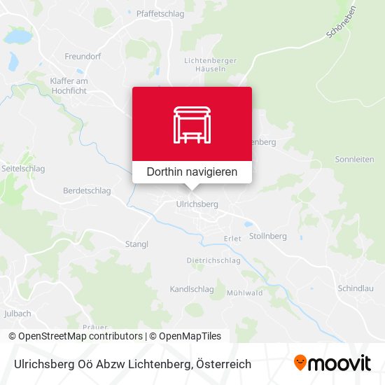 Ulrichsberg Oö Abzw Lichtenberg Karte