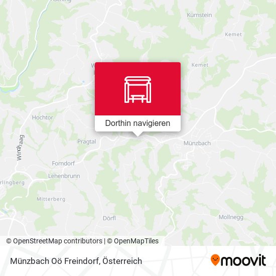 Münzbach Oö Freindorf Karte