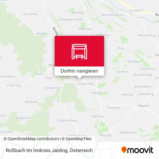 Roßbach Im Innkreis Jaiding Karte