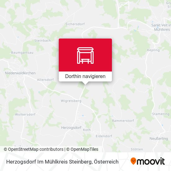 Herzogsdorf Im Mühlkreis Steinberg Karte