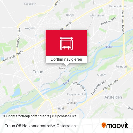 Traun Oö Holzbauernstraße Karte