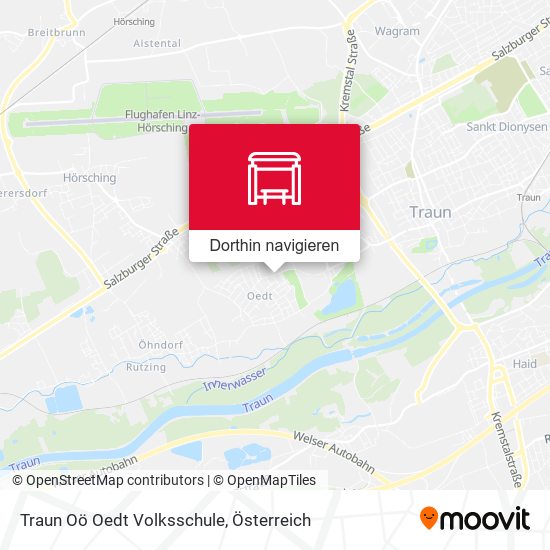 Traun Oö Oedt Volksschule Karte