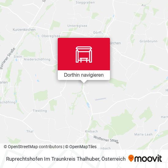 Ruprechtshofen Im Traunkreis Thalhuber Karte