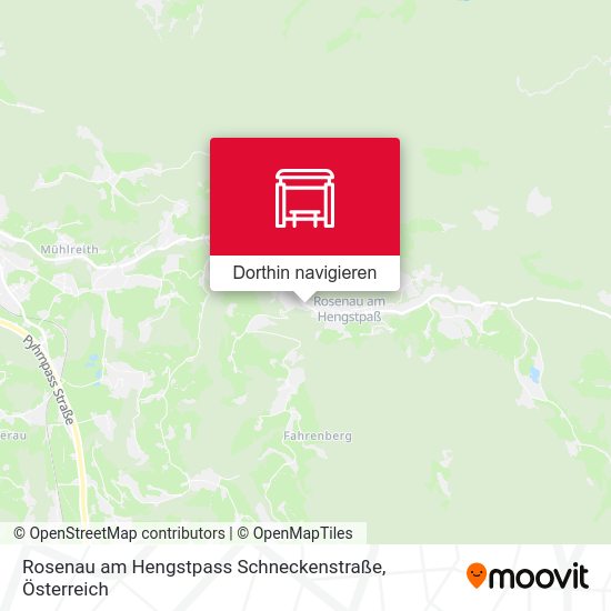Rosenau am Hengstpass Schneckenstraße Karte
