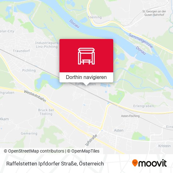 Raffelstetten Ipfdorfer Straße Karte
