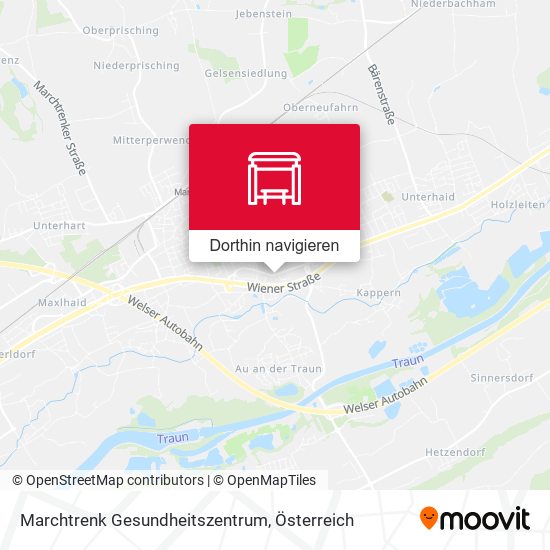 Marchtrenk Gesundheitszentrum Karte