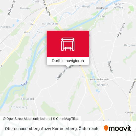 Oberschauersberg Abzw Kammerberg Karte