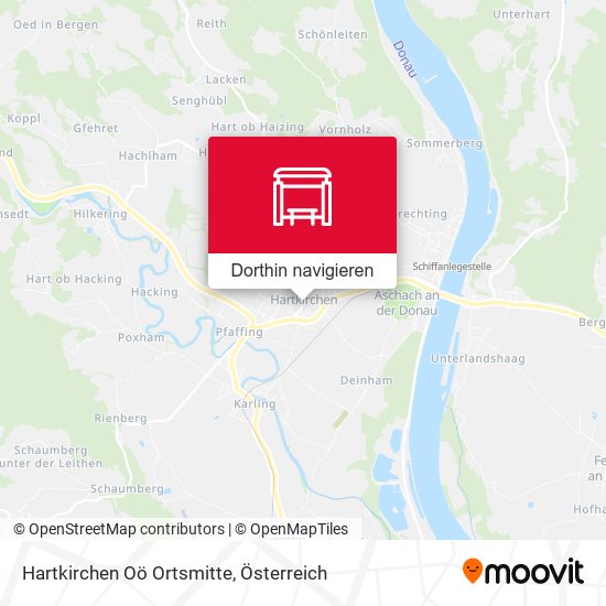 Hartkirchen Oö Ortsmitte Karte