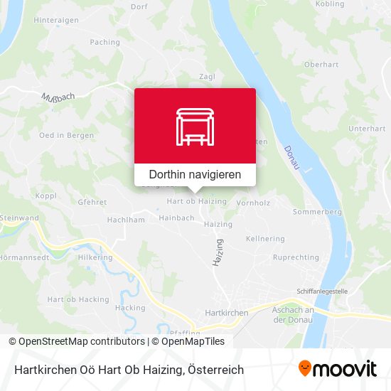 Hartkirchen Oö Hart Ob Haizing Karte