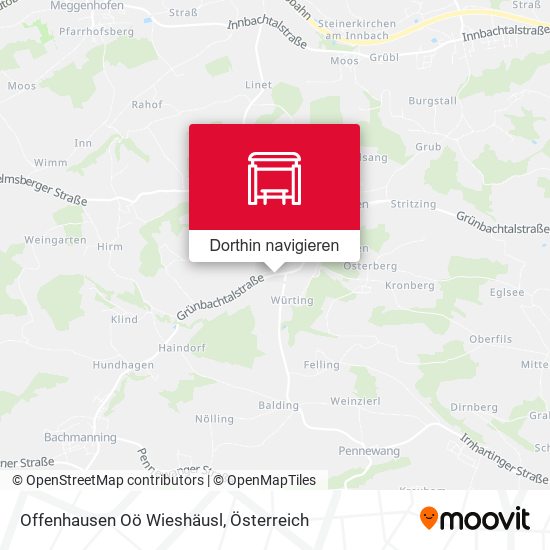 Offenhausen Oö Wieshäusl Karte
