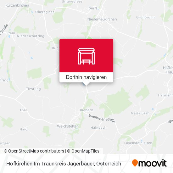 Hofkirchen Im Traunkreis Jagerbauer Karte