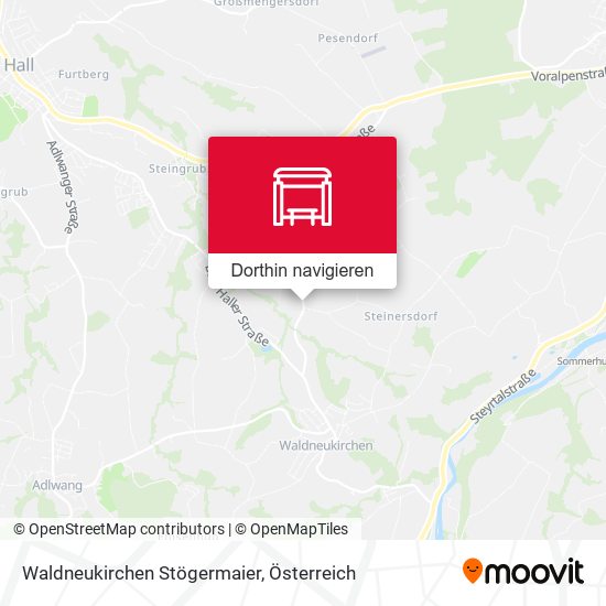Waldneukirchen Stögermaier Karte