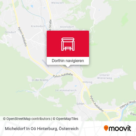 Micheldorf In Oö Hinterburg Karte