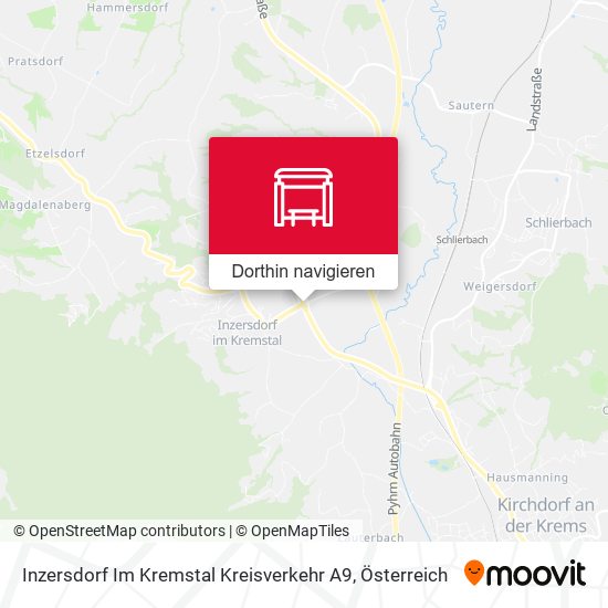 Inzersdorf Im Kremstal Kreisverkehr A9 Karte