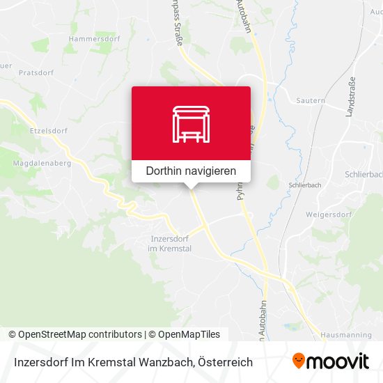 Inzersdorf Im Kremstal Wanzbach Karte