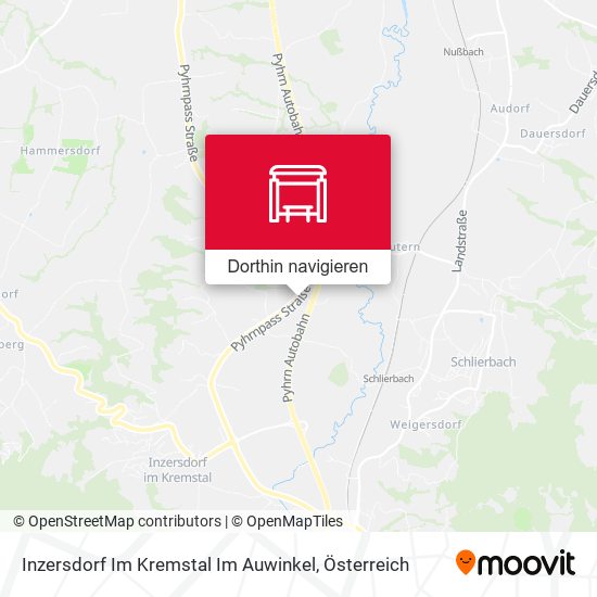 Inzersdorf Im Kremstal Im Auwinkel Karte