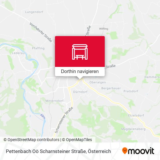 Pettenbach Oö Scharnsteiner Straße Karte