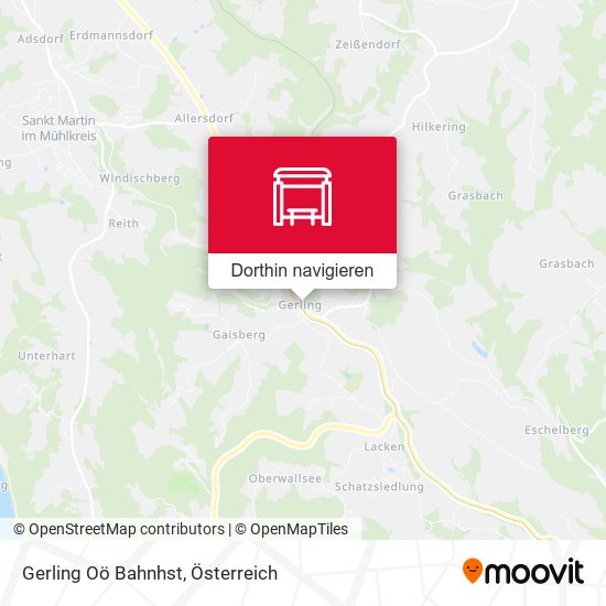 Gerling Oö Bahnhst Karte