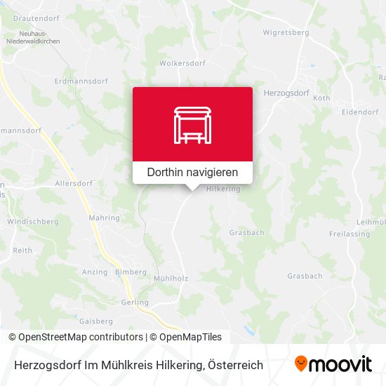 Herzogsdorf Im Mühlkreis Hilkering Karte