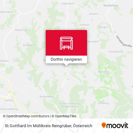 St.Gotthard Im Mühlkreis Reingruber Karte