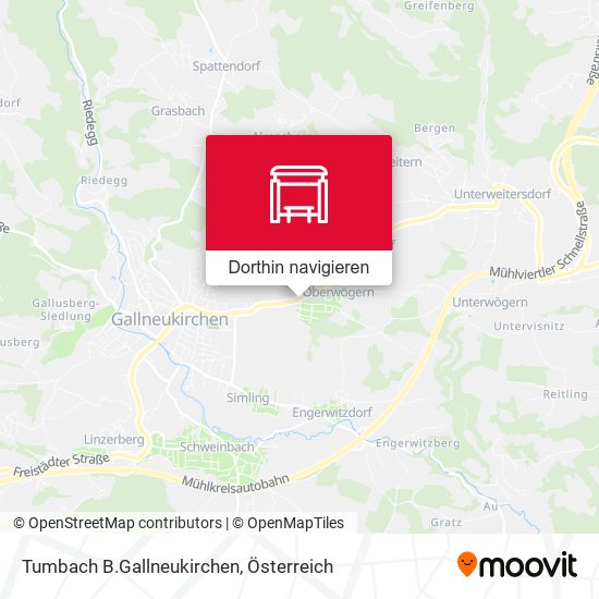 Tumbach B.Gallneukirchen Karte