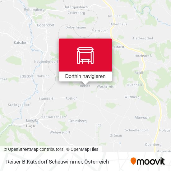 Reiser B.Katsdorf Scheuwimmer Karte