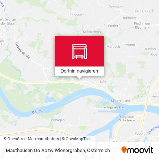Mauthausen Oö Abzw Wienergraben Karte