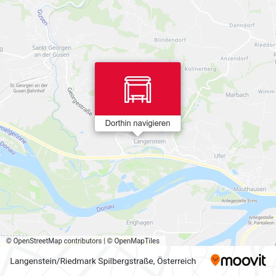 Langenstein / Riedmark Spilbergstraße Karte