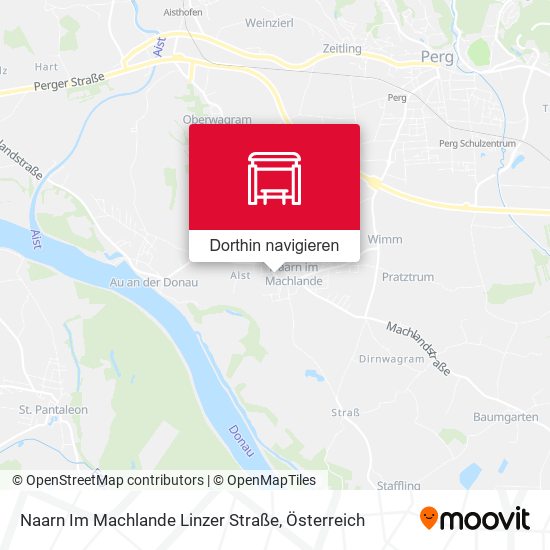 Naarn Im Machlande Linzer Straße Karte