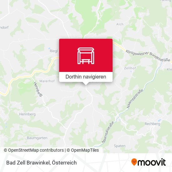 Bad Zell Brawinkel Karte
